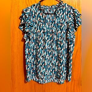 Bright fun geometric design‎ size XL new without tags